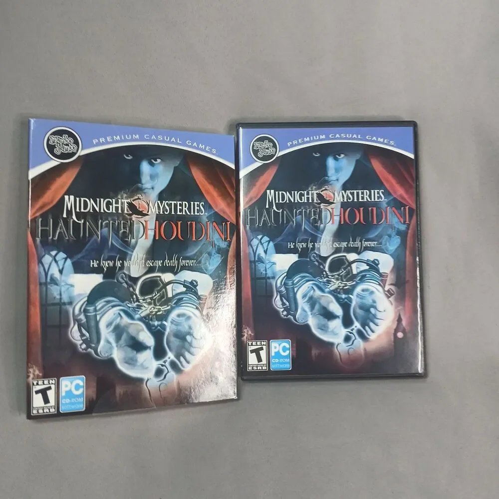 Midnight Mysteries: Haunted Houdini Hidden Object Adventure PC Game Mumbo Jumbo